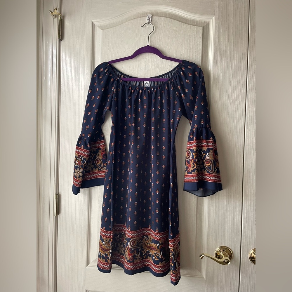 2B Together Puff Sleeve Mini Dress